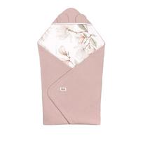 Kūdikio antklodė-vokelis Lionelo Travel Swaddle, rožinė sp./rusva sp.