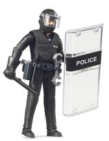 Žaislinė figūrėlė Bruder Police Special Forces 62151, juoda sp.
