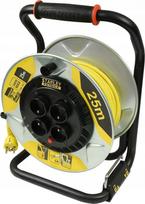 Ilgintuvas su rite Stanley, ST-SXECDM2RBSE, 3 x 1,5 mm², 25 m, IP20, 4 lizdų
