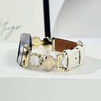 Taikoma Xiaomi Mi Band 10/9/nfc dirželiui Xiaomi Mi 8 vertingas madingas Xiaoxiangfeng Fritillary apyrankės laikrodžio dirželis band width: 14mm [connector not included] beige