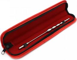 Penio kaištis Kiotos Steel Urethral Plug Elegance, sidabro spalvos