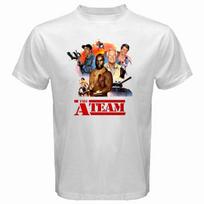 The A Team Action TV Series Men's T-Shirt Women's Tee Top Unisex White Size S-5XL S