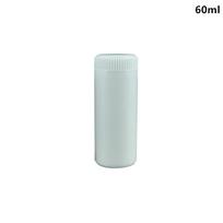 1 Pcs 60Ml Talcum Powder Bottle Refillable Cosmetic Powder Dispenser Plastic Powder Container Empty Pots Bottles With Screw Cap white