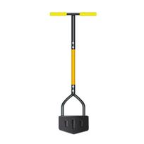 Lawn Aerator Spike Tool with Ergonomic Handle and Durable Steel Construction for Soil Aeration and Lawn Care Maintenance One Size