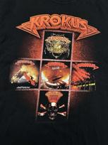 Krokus Band The Big Five European Tour Black Shirt Unisex S-5XL Unisex T-Shirt XXXL brown