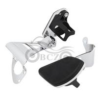 Harley CVO Street Glide Traveler Series Passenger Grab Handle with Cup Holder (2014-2023) Electroplated Color white