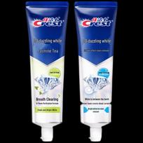 Crest 3D White Dual Effect Toothpaste blue
