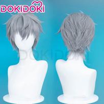 Ivano Lukos perukas Anime Ateivis Scenos Cosplay perukas DokiDoki Mizi SUA perukas Plaukų Cosplay Karščiui atsparus plaukas Nemokamas peruko tinklelis Helovinas (as the picture,One Size&IN STOCK) blue