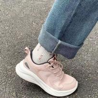 Female Footwear White Wedge Women's Shoes Sports Sneakers Athletic Basketball Running High Quality on Offer 2024 New Summer Sale 35 black