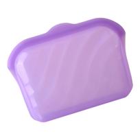 Multiple Use Silicone Food Bags Freezer Safe Dishwasher Friendly Lunch Containers For Home Office School M violetinė