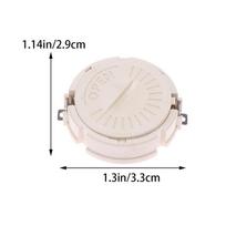 1Pc SMD CR2450 Coin Cell Holder With Cover 2 Pins BS-2450-4 For Button Cell Coin Holder Socket High Quality white