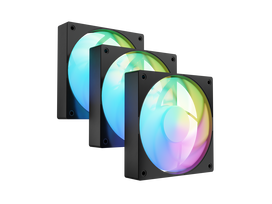 Fury Fan Sai S12 ARGB PWM, Black 3-pack