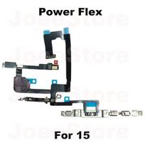 Power Volume Button Mute Switch Flex Cable for iPhone 15 16 Pro Max Plus 15Pro 16Pro Power Volume Control Slice Cable Repair For 15 Power black
