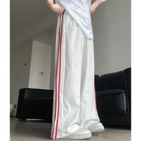 Women's sports pants, loose fit, all-match casual pants, elastic waist L
