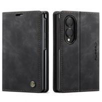 CaseMe-013 For Samsung Galaxy Z Fold7/6/5/Z Fold8 Wide/Z Fold8 Ultra Case, Luxury PU Leather Wallet Card Slots Holder Cover Stand Protector Skin Shell Z Fold5 (Side Buckle) juoda