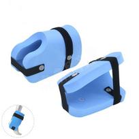 1Pair Adjustable Ankle Flotation Cuffs EVA Foam Swimming  Ankle Weights  Swimming Pool Blue Short