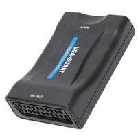 VGA į SCART keitiklis HD vaizdo adapteris Kompiuterių reikmenys su nuotolinio valdymo pulteliu Įkrovimo laidas