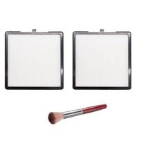 Replacement Filter for Electric Nail Dust Collectors High Efficiency Filtration Screen with Detachable Cleaning Brush 1 white