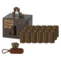 Pet Waste Bag 18 Rolls Coffee Scented Poop Bags Easy Tear Design for Dog Owner Outdoor Walking Camping Accessories