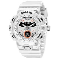SMAEL 8085 Fashionable Digital Double Display Diver Watch with Alarm & Luminous 50 Bar Waterproof Day/Date Sport Outdoor Unisex balta
