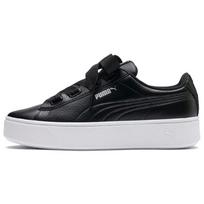 PUMA Vikky Stacked Ribbon Core Kedai Juodi/Balti Moteriški 369112-01 38.5 black