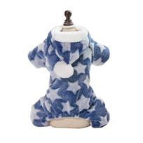 Rudens žiemos šiltas augintinio katės kostiumas katėms Minkštas vilnas šunų drabužiai katėms Kedi Katten Mastomas Drabužiai Megztiniai Ropa Para Gato (Blue,S) mėlyna