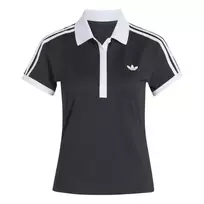 Polo marškinėliai moterims  - Juoda (L)