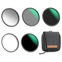 K&F Concept K&F 82MM, Magnetic 5pcs Filter Kit,GND8+ND8+ND64+ND1000+Magnetic Adapter Ring