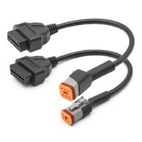Diagnostikos kabelis „Easy Plugs & Play“ Tiksli diagnostika motociklams su 6+4 kontaktų jungtimis Patogus dizainas