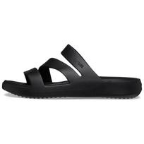 Crocs Getaway strappy sandals Comfortable and versatile anti-abrasion slippers women's black 37-38 juoda