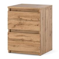 Naktinis staliukas Hurtownia-Mebli, Wotan, 40 cm, Talpi moderni loft medinis naktinė spintelė