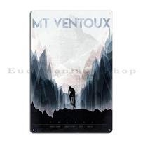 Mt Mont Ventoux Tour The France Cycling Poster Metal Sign Wall Decor Pub Mural Kitchen Printing Wall Plaque Tin Sign Poster 20x30cm（7.8x11.8inch）