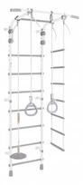 Sporto kompleksas (gimnastikos sienelė) PASTEL-2 balta-pilka, 217x52,5cm, -