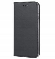 Case for Motorola Moto G53 SMART MEGNETIC BLACK + GLASS