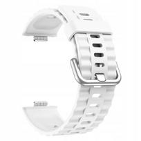 BestAccessories, Silikoninis dirželis, skirtas „H. Watch Fit 3 / 4 / 4 Pro“, baltas