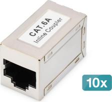 Digitus CAT 6A modular couplers, shielded -10 pieces