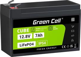Green Cell LFPGC12V7AH UPS battery Lithium Iron Phosphate (LiFePO4) 12.8 V 7 Ah