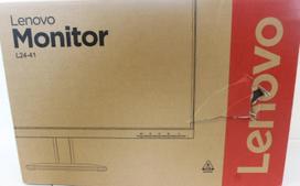 Lenovo L24-41 23.8 IPS 1920x1080/16:9/250 nits/HDMI/Raven Black/3Y Warranty | Lenovo L24-41 | 23.8 " | IPS | FHD | 16:9 | 100 Hz | 4/6 ms | 1920 x 1080 pixels | 250 cd/m² | HDMI ports quantity 1 | Raven Black | Warranty 36 month(s) | DAMAGED PACKAGING