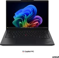 Lenovo ThinkPad L14 G7 AMD | Black | 14 " | IPS | WUXGA | 1920 x 1200 pixels | Anti-glare | AMD Ryzen AI 5 | 430 | 16GB | SODIMM DDR5 | Solid-state drive capacity 512GB | AMD Radeon 840M Graphics | Windows 11 Pro | 802.11be | Bluetooth version 5.4 | 4G