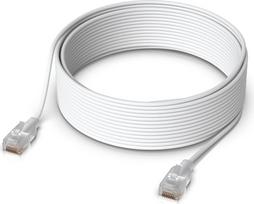 Ubiquiti UACC-Cable-Patch-EL-15M-W networking cable Translucent, White Cat6