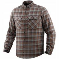 Vyriški marškiniai M-Tac Lumberjack Merino šaltam orui, pilka / ruda, XXL
