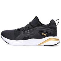 Puma  Softride Rift Breeze Black Team Gold Women Sneakers 195068-01 36