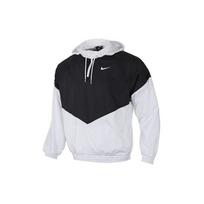 Nike SB Shield Skateboard Half-Zip Pullover Jacket Men Jackets Black White BV0980-010 L black