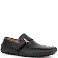 SERGIO MORETTI Mokasinai vyrams, Juoda, Mocasins