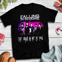 Vaistas Manyje Esi Tu Falling In Reverse Juoda Visų Dydžių Marškinėliai Unisex T-shirt L white