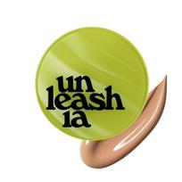 UNLEASHIA - Satin Wear Healthy-Green Cushion 25N Blush, 15 g – satininio efekto cushion makiažo pagrindas
