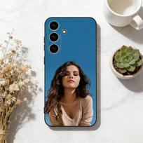 S-Selena G-Gomez B-BlueSt Flame Phone Case For Samsung Galaxy A73,A72,A71,A70,A53,A52,A51,Others Soft Black Cover Samsung a70