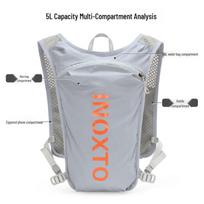 INOXTO 5L Trail Running Hydration Vest One Size šviesiai žalios spalvos