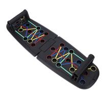 Push Up Board Strength Training 12 Modes Push Up Bars Workout Equipment with Non Slip Grip for Fitness Black Push Up juoda