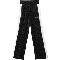 Puma X Squid Game Collaboration T7 Lace-Up Casual Straight-Leg Knit Sports Pants Women pants Black 627433-01 L black